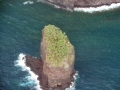 Habitat aerial at Huelo Islet North Shore, Molokai, Hawaii (USA). July 02, 2012.